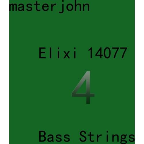 Elix NANOWEB 14077/14777 Electric Bass Strings 4/5 Strings Ultra Thin Coating Steel Stings 045-105(045-130)
