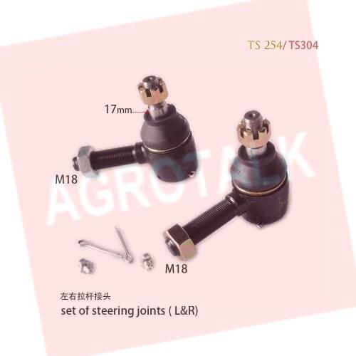 Set steering joints for Taishan model tractor like TS254 / TS304 / SF254 , part number