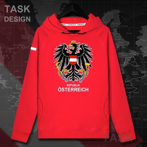 Austria Austrian AT AUT mens hoodie pullovers hoodies men Autumn nation sweatshirt thin streetwear clothing hip hop tracksuit 20