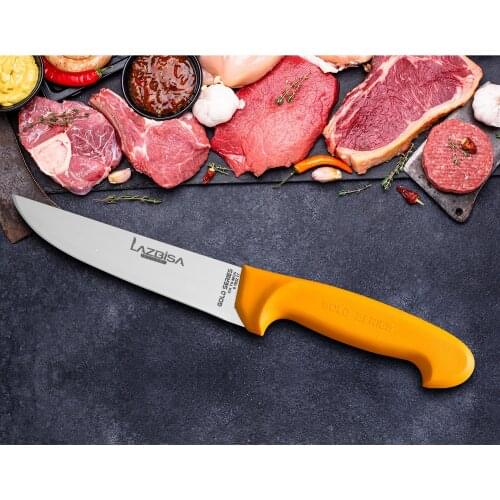 Lazbisa Kitchen Knife Set Meat Sacrifice Butcher Knife Gold Series Kitchen knife Набор кухонных ножей