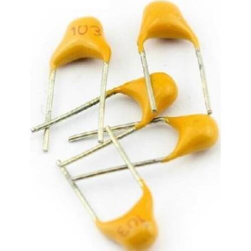 50Pcs NEW 0.01uF 103 50V Monolithic Ceramic Chip Capacitor