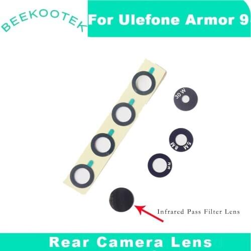 New Original Ulefone Armor 9 Infrared Pass Filter Lens Back Camera Lens Cover Sticker Repair Part Replacement For Armor 9 Phone