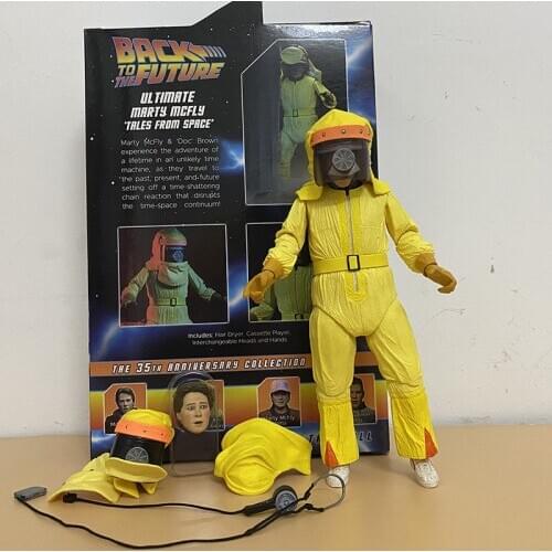 Original Marty McFly (Tales From Space) Back To The Future Ⅱ Sports Almanac Figure 18CM/7 inch