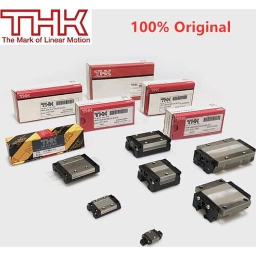 Original THK linear rail block slider HSR SSR SRS9 12 15 20 25 30 35 XW XV XM XTB A B R M SS 1UU GK CNC router parts bearing