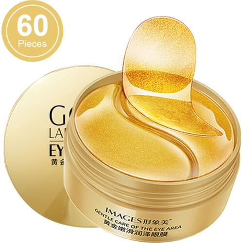 60/180pcs Hyaluronic Acid Repair Eye Patches Remove Dark Circles Moisturizing Eye Mask Crystal Collagen Gel Mask Eye Skin Care