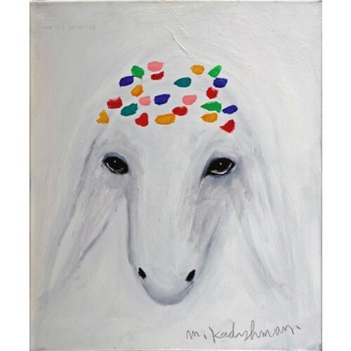 Top Artist Reproduction Hand-painted Modern Mouton Sheep Head Oil Painting on Canvas Wall Artwork Home Decorative Painting