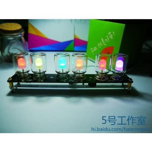 Light clock diy Electronic diy kits soldering kits