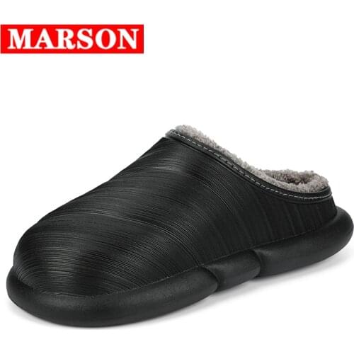 Winter Warm Cotton Slippers Women Men Fashion Casual Water proof Slippers Non-slip Indoor Slides Couple Slipper Female Shoes