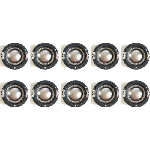10PCS/LOT 44.4mm 44.5mm Fit For JBL 2425 diaphragm Tweeters voice coil Replacement Diaphragm for Samson CD44T Driver 8 ohm