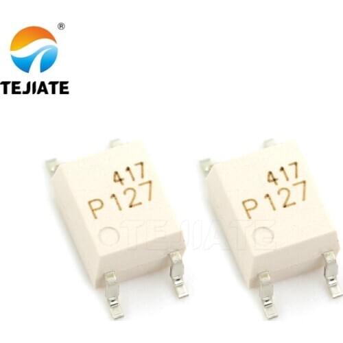 3PCS TEJIATE Optocoupler TLP127 P127 Sop-4 Transistor Photoelectric Output Optical Isolator Imprint 417