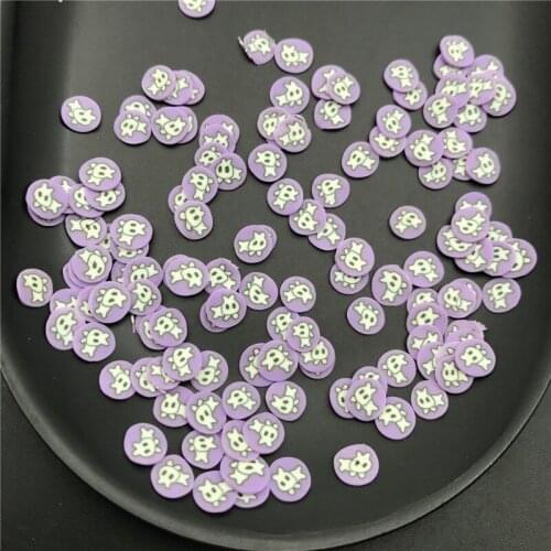 60g Rabbit Polymerclay,Soft Clay Sprinkles For Kids Diy/Craft Diy Making/Nail Art/Scrapbook Decoration/Craft Filler