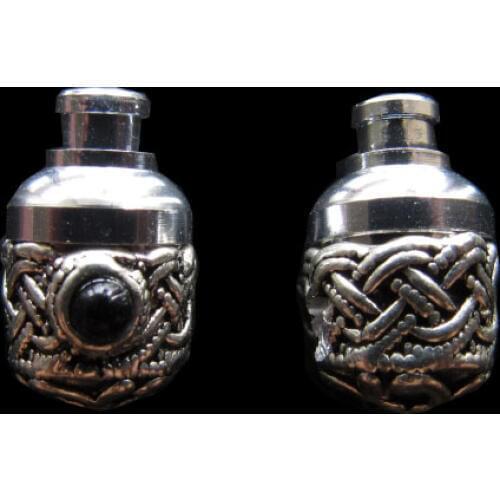 8mm ear shell earphone case small metal earphone shell 2pcs