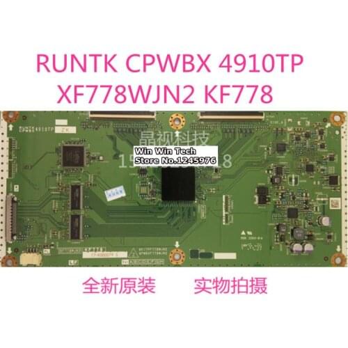 Free shipping RUNTK 4910TP 100% New original LCD-70LX732A logic board RUNTK4910TP KF778 QPKITPF778WJN3 RUNTK 4910TP