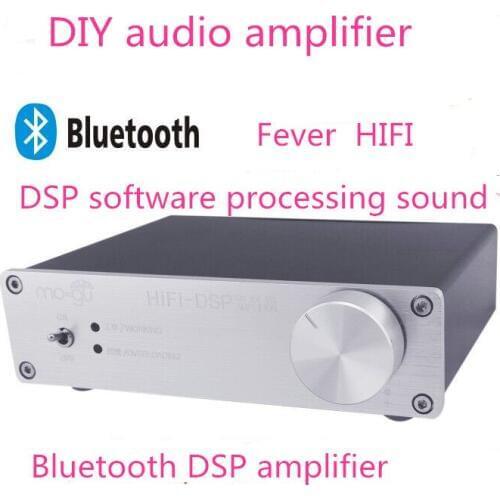 DC16V 4.5A 36W*2 2.0 channel Fever HiFi mini DSP amplifier Bluetooth amplifier/ Amplifier/The desktop digital amplifier