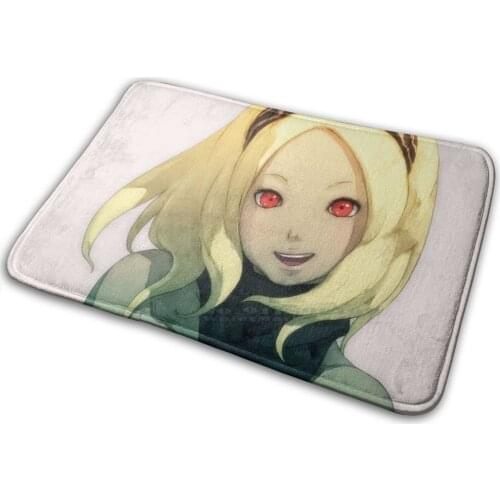 Gravity Rush-Kat Smile Portrait Mat Rug Carpet Anti-Slip Bedroom Entrance Door Mat Gravity Rush Gravity Rush 2 Playstation 4