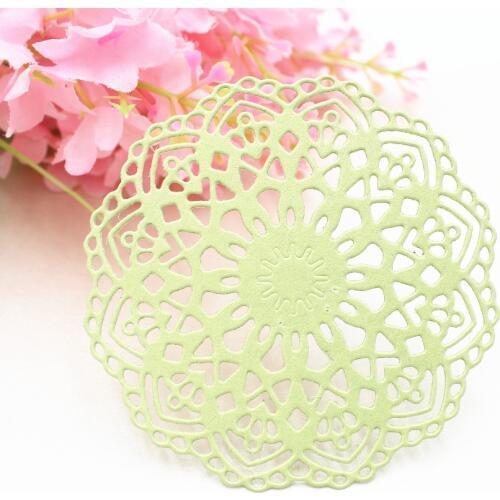 Round Lace DIY Scrapbooking Photo Album Paper Card Craft Cute Embossing Metal Cutting Dies Stencils Scrapbooking
