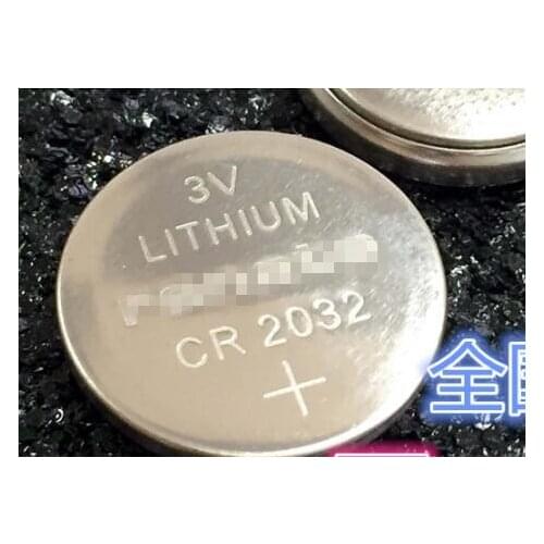 100PCS Japan Button Battery CR232 3V Lithium Battery Bare Battery cr2032