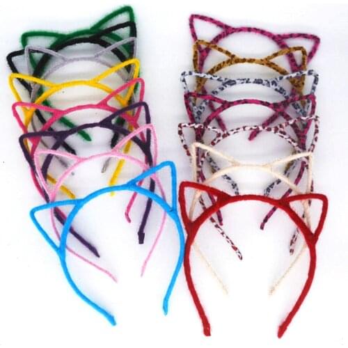 24pcs Women Cat Anime Fox Ear Head Hoop Bunny Rabbit Crown Hairband Ladies Headband Party Wedding Birthday Christmas Halloween
