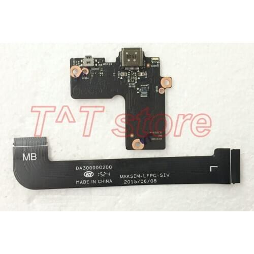 Original For Yoga 900S 900S-12ISK USB POWER BOTTON BOARD CABLE BYG42 NS-A591 DA30000G200 test good free shipping