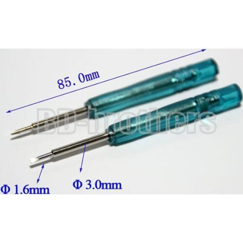 1.5mm High Magnetic Slot Type / Straight / Flathead Screwdriver Opening Tools for Cell Phone Samsung iPhone 3500pcs