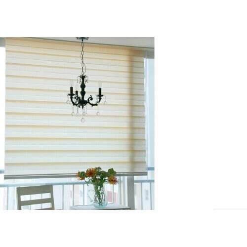 Popular zebra blinds/double-layer roller blinds/ready made curtain/curtain fabric curtain window curtain