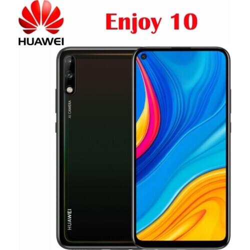 Official New Original Huawei Enjoy 10 Smartphone 48MP AI Camera 6.39inch Kirin 710F Octa Core 4000mAh Battery