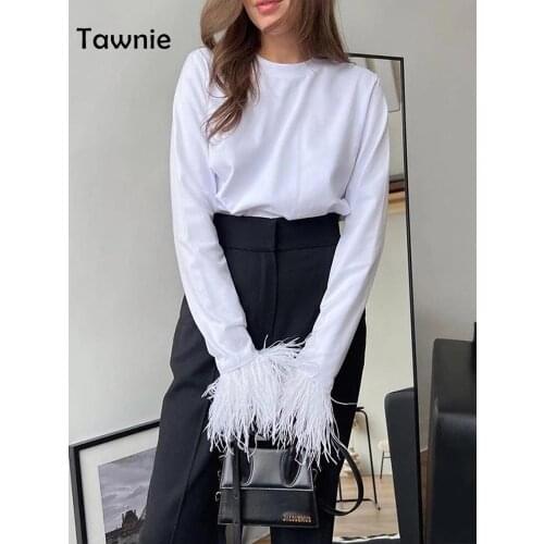 Tawnie Women's Plain T-shirts