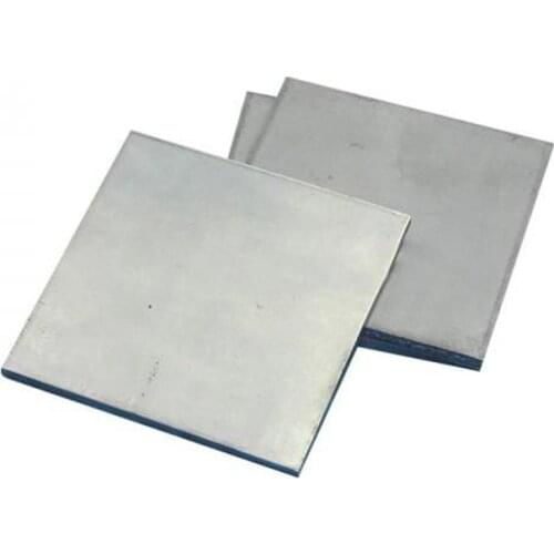 1Pc Titanium Titan Ti Alloy Plate 0.3 0.4 0.5 0.8 1.0 1.2 1.5 2 2.5 3 3.5 4 5mmThickness TC4/GR5 Ti Sheet Plate100x100 200x200mm
