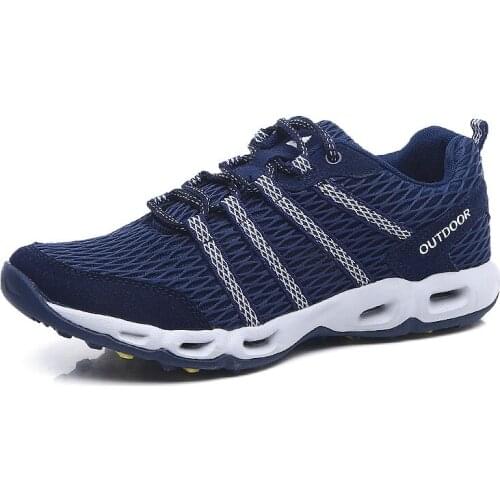 Unisex Outdoor Trekking Shoes Mountaineer Swimming Fishing Upstream Bicycle Beach Shoes Water Sports Aqua Shoes Couple Sneakers