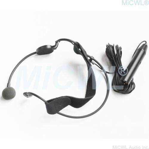 XLR Microphone 5m 196" Phantom Power Headset Microphone for Mixer Canon Sony Panasonic Camcorders ZOOM H4n H5 H6 Tascam