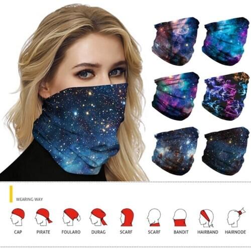 Outdoor Face Mask Cycling Bike Scarf Neck Gaiter Bandana Headwear Head band Balaclava Scarf