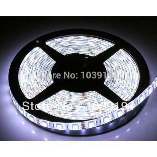 10m/lot 5050 rgb Waterproof led strip 300,DC 12V RGB/Blue/Yellow/Red/Green/White/Warm white Strip Light 5M free shipping