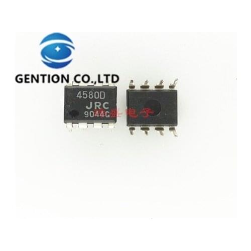 10PCS NJM4580D spot scene shooting JRC4580D DIP-8 dual operational amplifier in stock 100% new and original