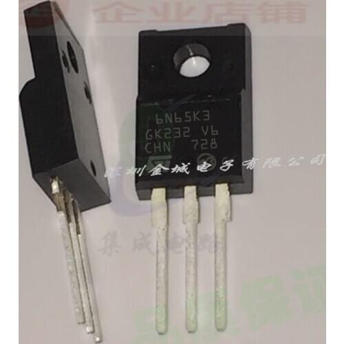 100% New&original STF6N65K3 TO-220F 6N65K3 650V N-CH