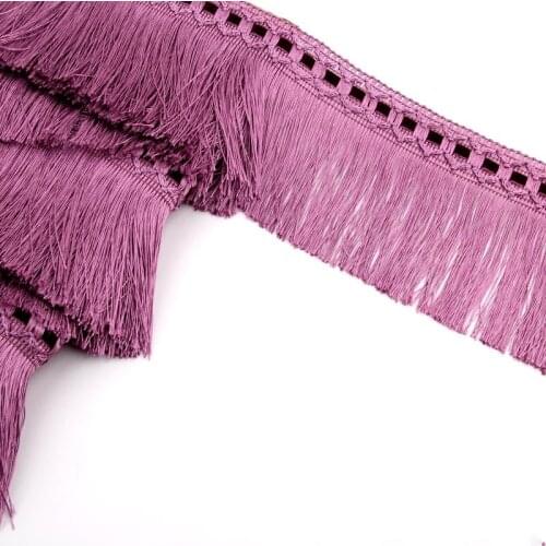 12Yards /Lot Sewing Tassels Curtain Fringe Lace Trims 10cm Sofa Cushion Lace Accessory DIY Garment Upholstery