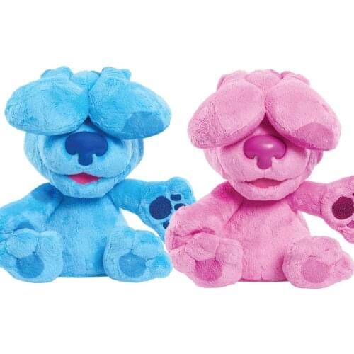 2-Pack Blue & Magenta Blue’s Clues & You! Plush Toy Peek-A-Boo Big Hugs Blue Dog Doll Kids Bedding Soft Plush Cuddle Pillow Budd