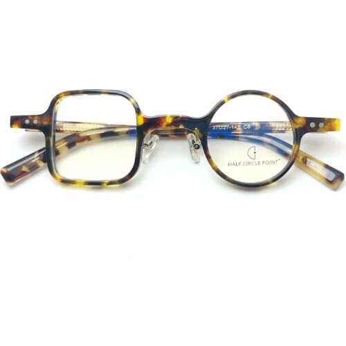 2021 Acetate Irregualar Tortoise Fashion Men Womens Prescription Glasses Wholesale Sight Minus Diopter Eyeglasses