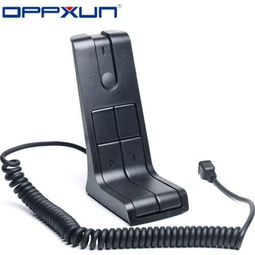 8-Pin Modular Base Station Desktop Microphone for Motorola GM300 M1225 CM200 PM400 Kenwood TK-7102 TK-7160 Two-Way Radios Mic