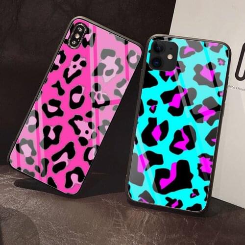Neon Grass Phone Case Tempered Glass For iPhone 12 Pro Max Mini 11 Pro XR XS MAX 8 X 7 6S 6 Plus SE 2020 case