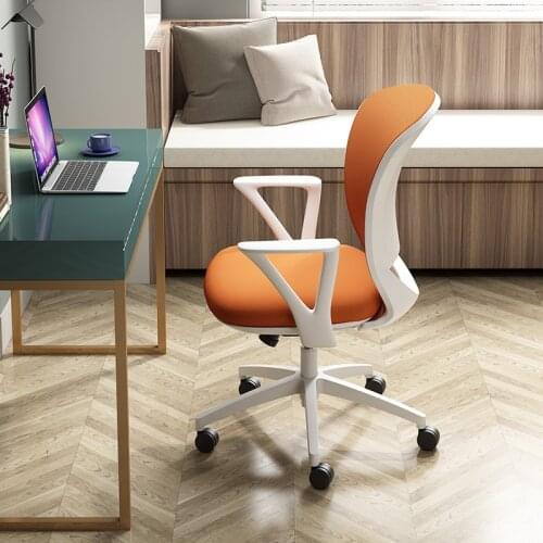 Color Fashion Mesh Can Lift Rotate Ergonomic Backrest Computer Chair Office Bedroom Study Leisure Negotiation Chair
