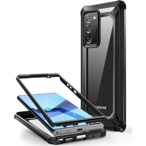 For Samsung Galaxy Note 20 Case 6.7 inch (2020) SUPCASE UB EXO Pro Hybrid Clear Bumper Cover WITHOUT Built-in Screen Protector