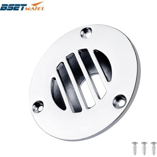 Marine Grade Stainless Steel 316 Cut Out Boat Floor Deck Drain for boat yacht deck drainage Hardware Replacement Accessories