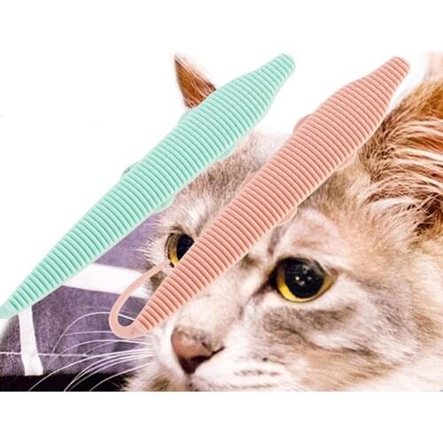 New Cat Tongue Pet Cat Daily Hair Care Tools Simulation Massage Comb Pet Tongue Comb Portable Pet Daily Hair Care Tools