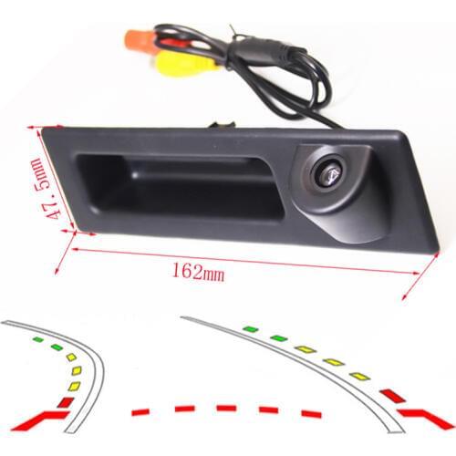 Dynamic Trajectory Tracks Car parking backup Rear View Camera for BMW F10 F11 F25 F30 3 Series 5 Series X3 E46 E39 E53 CCD HD