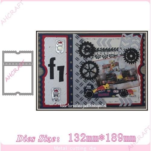 Calendar page card Metal Cutting Dies for diy Scrapbooking Photo Album Decorative Embossing PaperCard Crafts Die2020