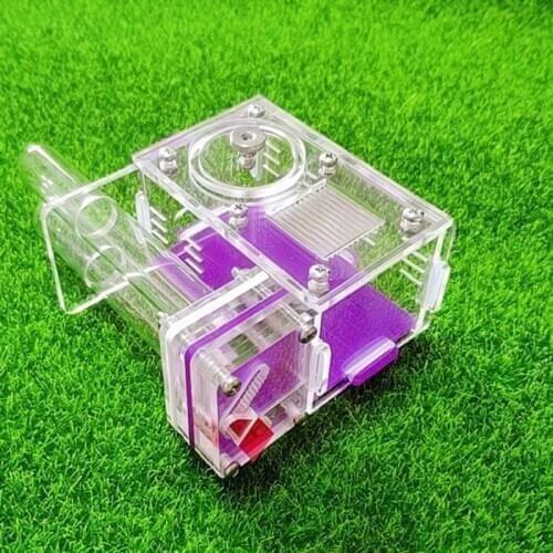 Small Pet Test Tube Nest Acrylic Ant Nest Mini Flat Nest Ant Farm Reptile Terrarium New Year Gifts