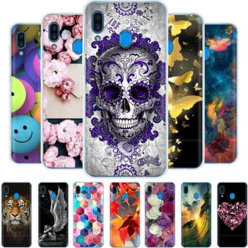 Soft TPU Phone Case for Samsung Galaxy M20 Case Soft Silicone Back Cover for Samsung M20 M 20 SM-M205F Bumper Case Cover Fundas