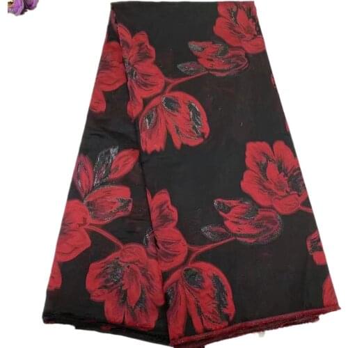 2021 Latest African Lace Fabric Soft Tulle French Jacquard Lace Fabric Embroidery Net Nigerian Brocade Lace Fabric DP-130