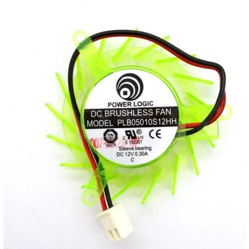 New PLB05010S12HH DC12V 0.30 2Lines Pitch 39x39MM Diameter 45MM for 8600GT 7900GT 7600GT7900GS Graphics Video Cooling fan