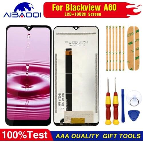 New Original LCD Display Touch Screen For Blackview A60 Pro Cell Phone Replacement Parts
